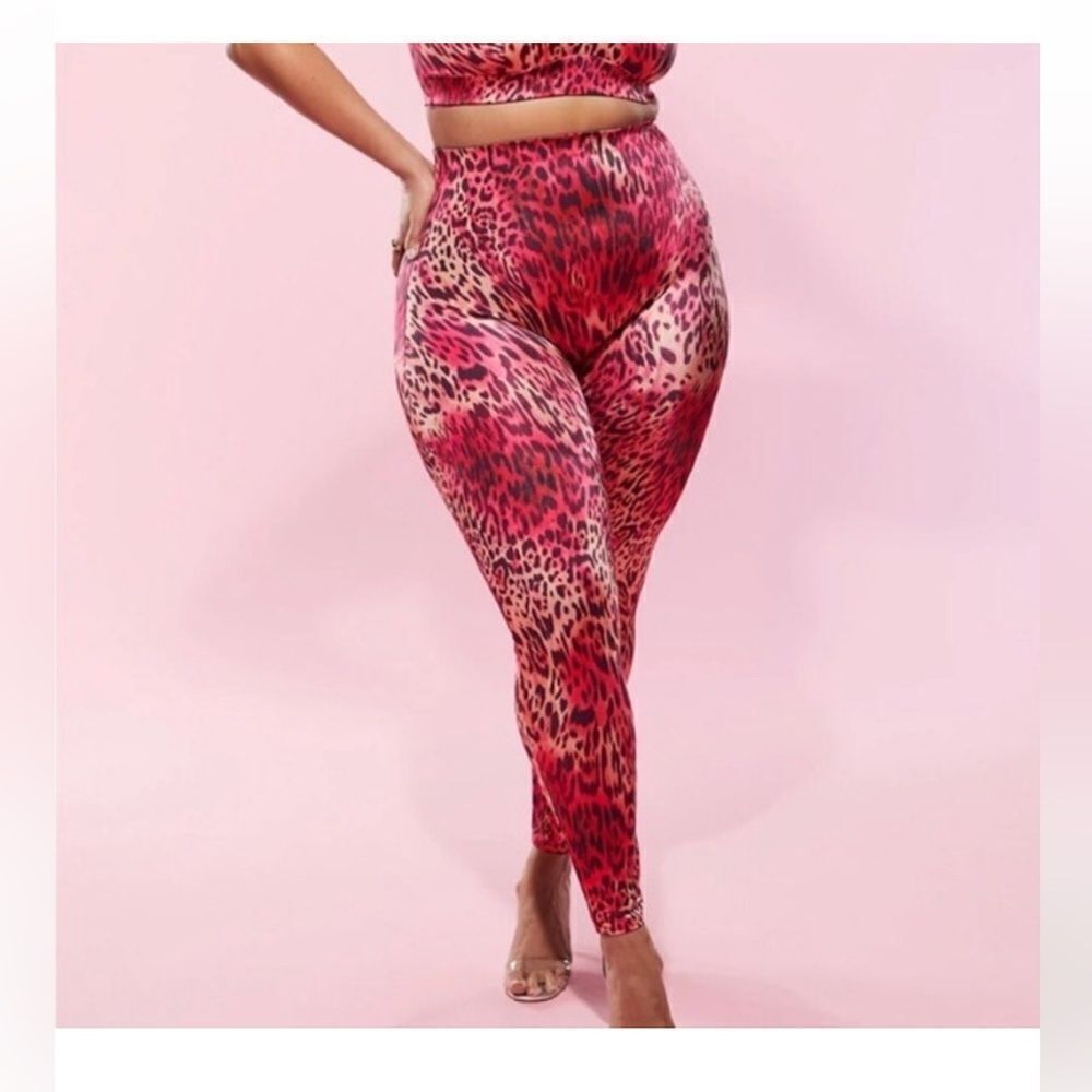YITTY-Headliner Shaping High Waist Legging-Pink Yitty Kitty- medium- NEW